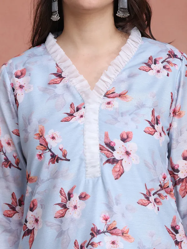 Grey_Cotton_Printed_Casual_Kurta_Sets_For_Women