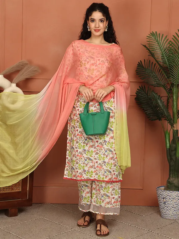 White_Cotton_Printed_Casual_Kurta_Sets_For_Women