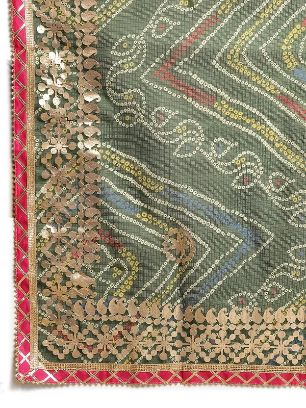 Green_Cotton_Kota_Doriya_Gota_Patti_Work_Dupatta