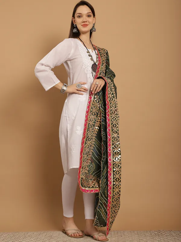 Green_Cotton_Kota_Doriya_Gota_Patti_Work_Dupatta