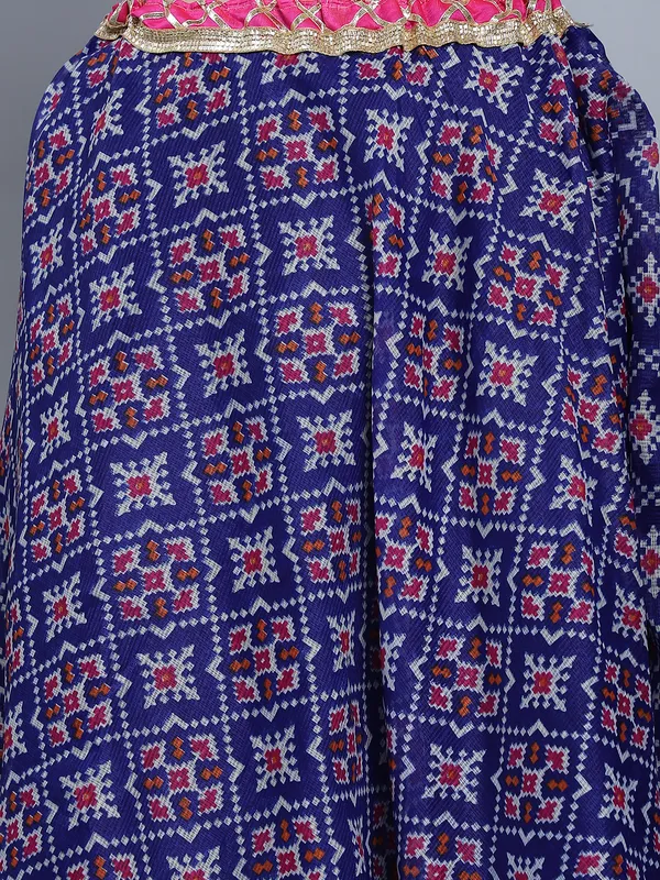 Blue_Cotton_Kota_Doriya_Printed_Gota_Patti_Work_Skirt_For_Women