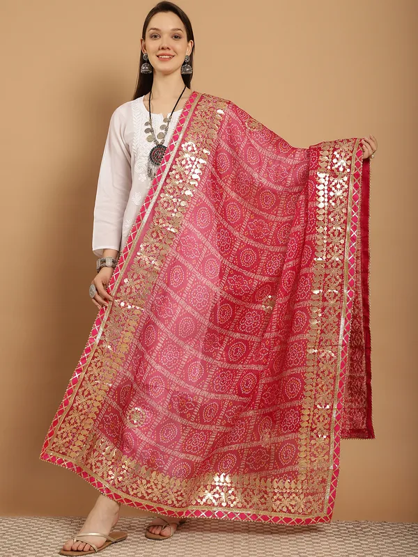 Pink_Cotton_Kota_Doriya_Gota_Patti_Work_Dupatta