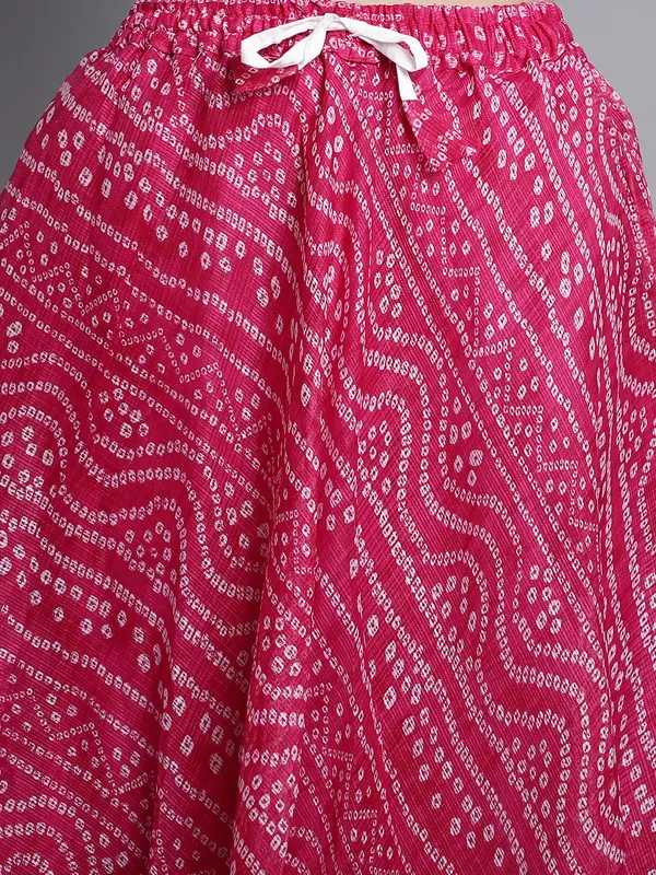 Magenta_Cotton_Kota_Doriya_Printed_Casual_Skirt_For_Women