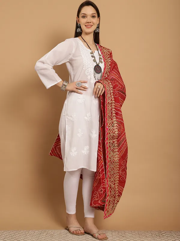 Red_Cotton_Kota_Doriya_Gota_Patti_Work_Dupatta