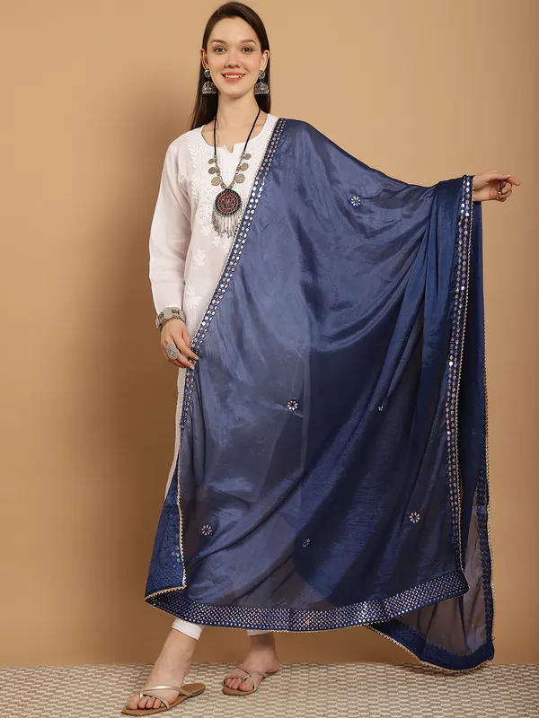 Blue_Crepe_Gota_Patti_Work_Ethnic_Dupatta