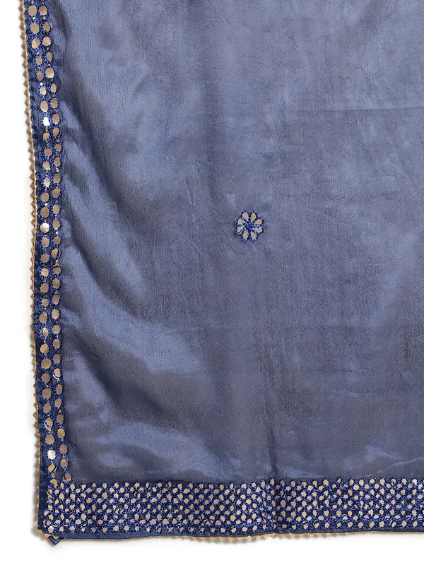 Blue_Crepe_Gota_Patti_Work_Ethnic_Dupatta