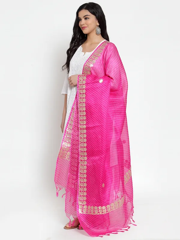 Pink_Cotton_Doriya_Gota_Patti_Dupatta
