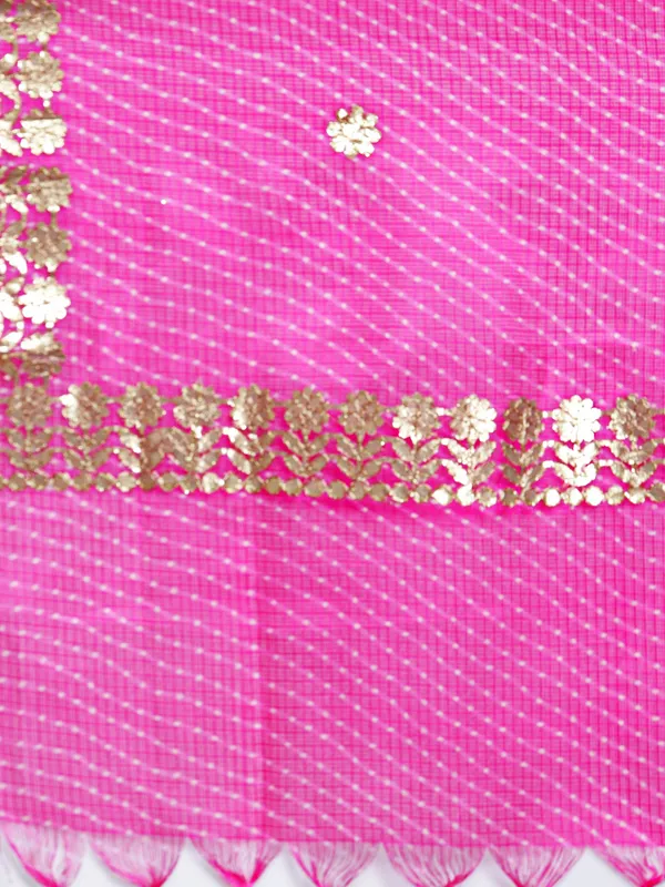 Pink_Cotton_Doriya_Gota_Patti_Dupatta