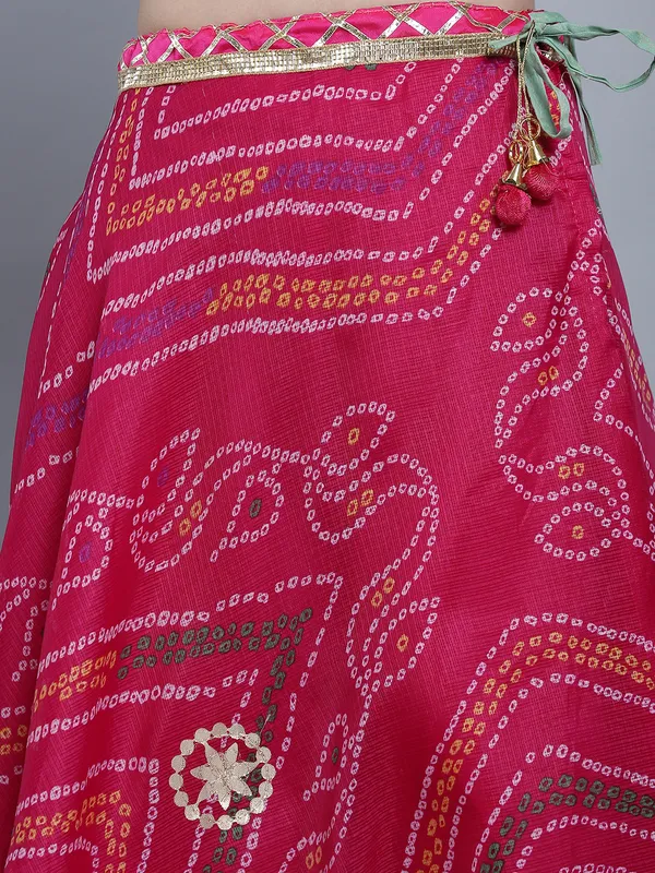 Pink_Cotton_Kota_Doriya_Printed_Gota_Patti_Work_Skirt_For_Women