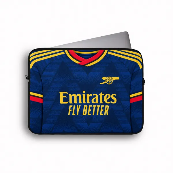 ARS_Away_Jersey_to_Sleeve™_–_Custom_Football_Jersey_Laptop_Sleeve