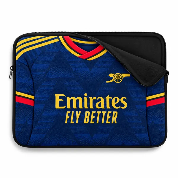 ARS_Away_Jersey_to_Sleeve™_–_Custom_Football_Jersey_Laptop_Sleeve