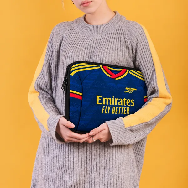 ARS_Away_Jersey_to_Sleeve™_–_Custom_Football_Jersey_Laptop_Sleeve