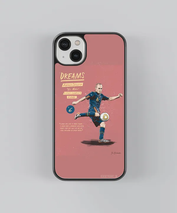 Andres_Iniesta_Glossy_Metal_Tpu_Case