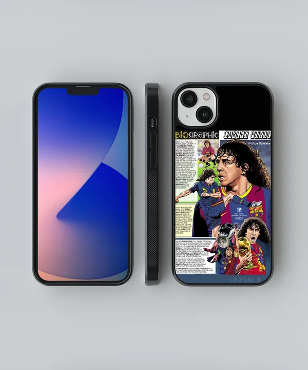 Biographic_Carles_Puyol_Glossy_Metal_Tpu_Case