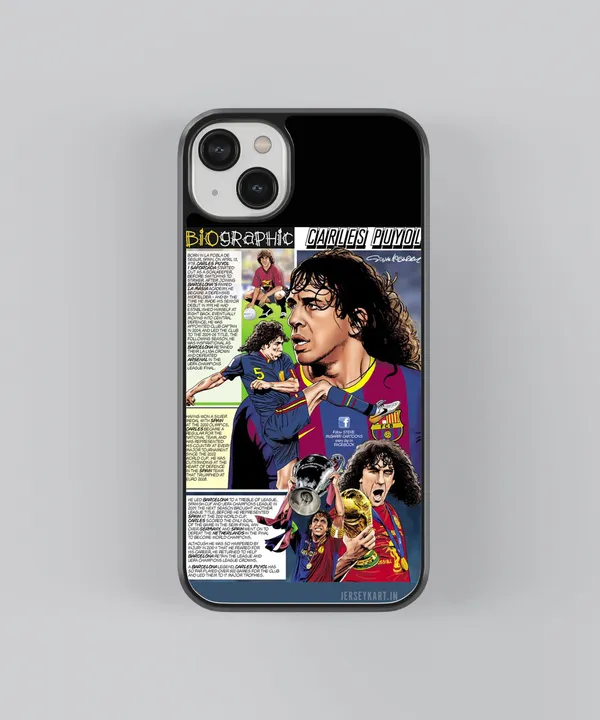 Biographic_Carles_Puyol_Glossy_Metal_Tpu_Case