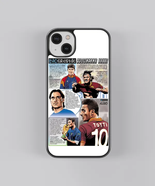 Biography_FRC_Totti_#10_Glossy_Metal_Tpu_Case