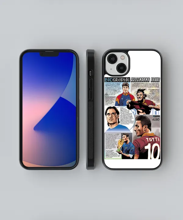 Biography_FRC_Totti_#10_Glossy_Metal_Tpu_Case