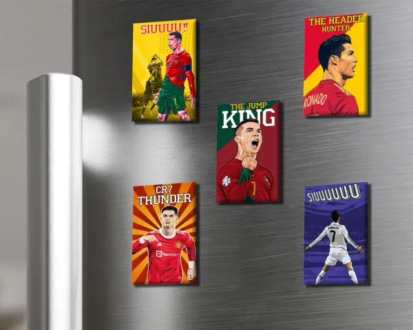 CR7_Champions_Series_?_Premium_Fridge_Magnet_Pack_of_5