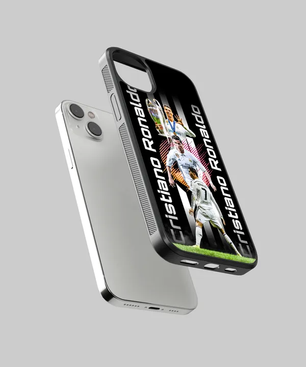 Black_&_White_Cristiano_Ronaldo_Glossy_Metal_Tpu_Case