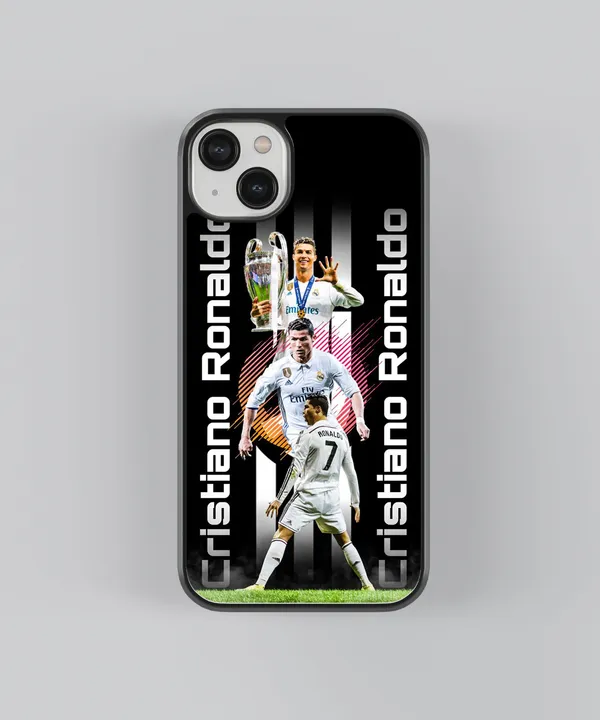 Black_&_White_Cristiano_Ronaldo_Glossy_Metal_Tpu_Case