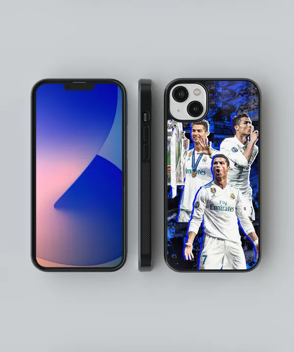 Blue_&_White_Cristiano_Ronaldo_Glossy_Metal_Tpu_Case