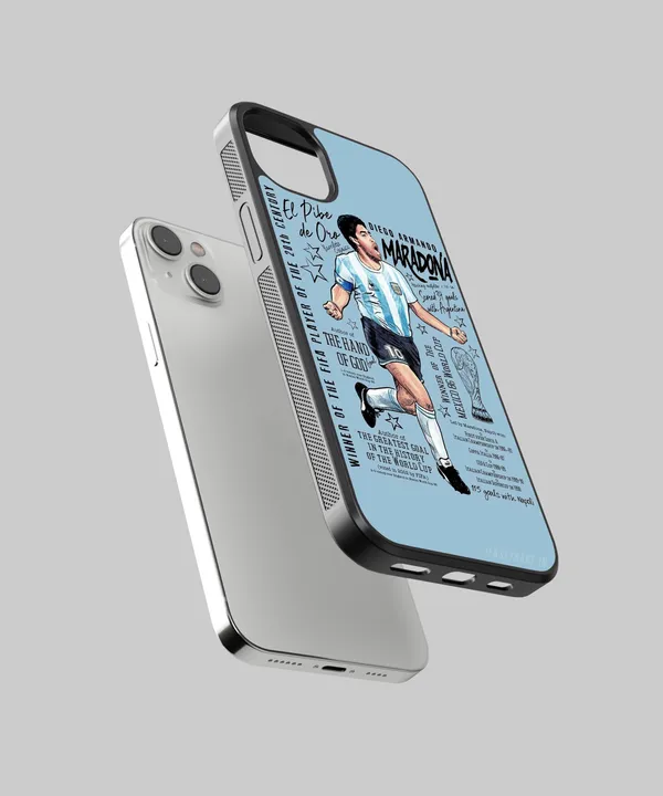 Diego_Armando_Maradona_Glossy_Metal_Tpu_Case