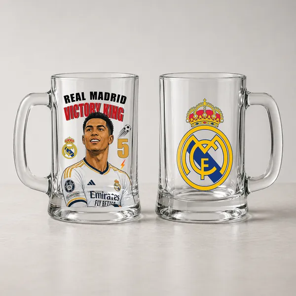 Bellingham__Edition_Glass_Mug_|_Sports_Gift_for_Soccer_Lovers