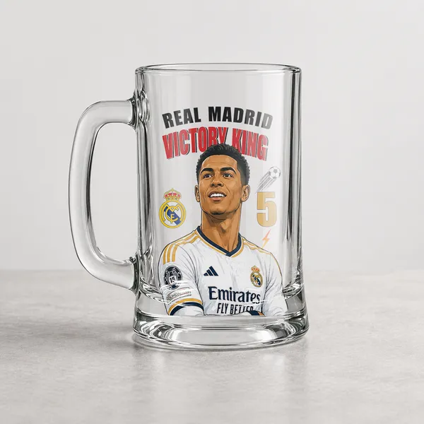 Bellingham__Edition_Glass_Mug_|_Sports_Gift_for_Soccer_Lovers