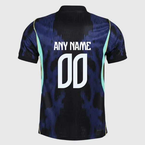 JERSEYKART Customized BRZ Away WC Soccer Solid Jersey 2026