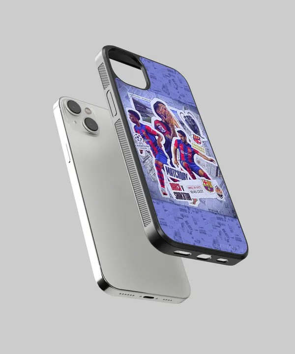 Blue_Ilkay_GNdoan_Lamine_Yamal_Glossy_Metal_Tpu_Case