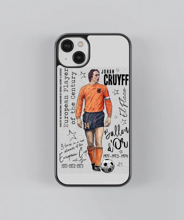 Johan_Cruyff_Glossy_Metal_Tpu_Case