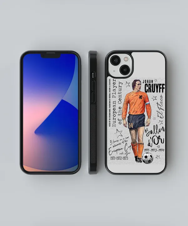 Johan_Cruyff_Glossy_Metal_Tpu_Case