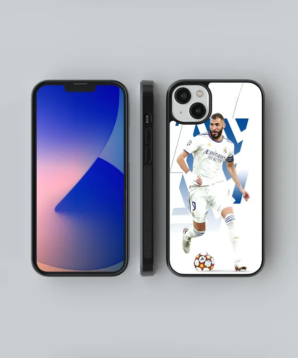 Karim_Benzema_#9_Glossy_Metal_Tpu_Case