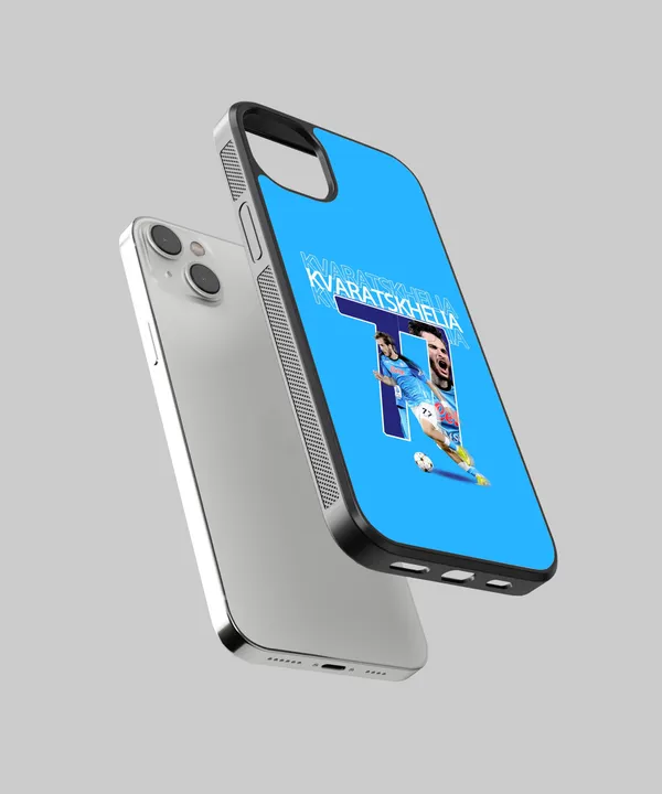 Khvicha_Kvaradona_Kvaratskhelia_Glossy_Metal_Tpu_Case
