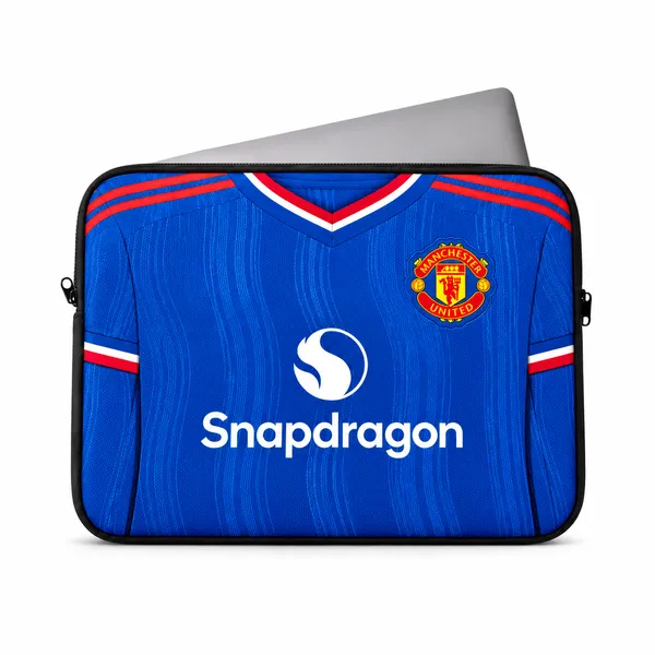 MNU_Away_Jersey_to_Sleeve™_–_Custom_Football_Jersey_Laptop_Sleeve