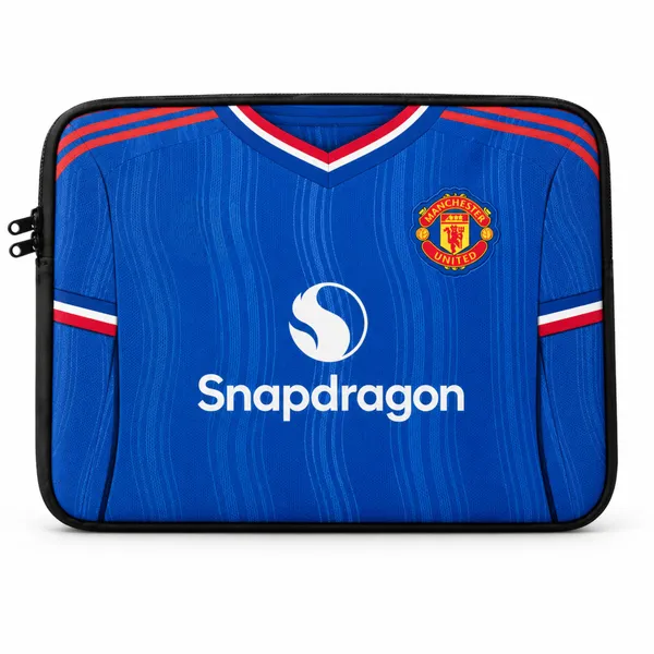 MNU_Away_Jersey_to_Sleeve™_–_Custom_Football_Jersey_Laptop_Sleeve