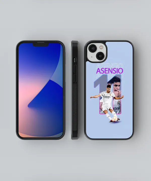 Marco_Asensio_#11_Glossy_Metal_Tpu_Case