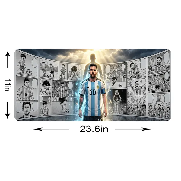 Messi_10_Comic_Chronicle_Desk_Mat