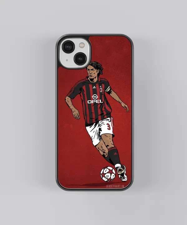 Paolo_Maldini_Glossy_Metal_Tpu_Case