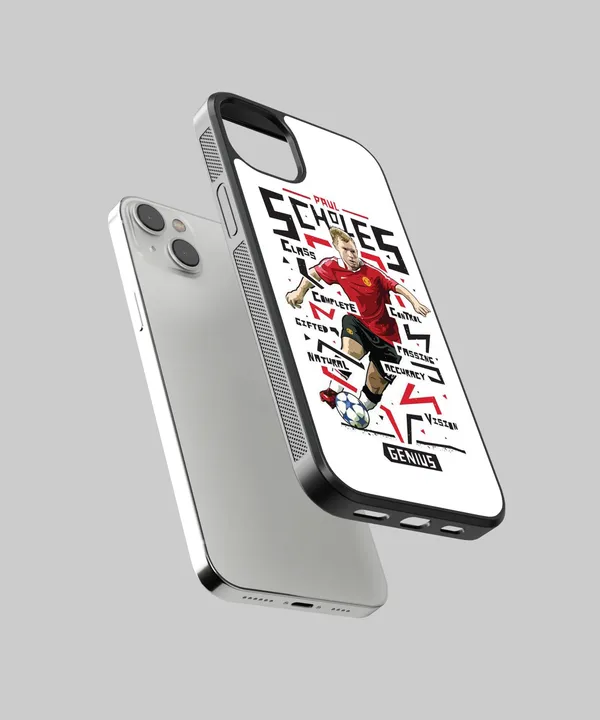 Paul_Scholes_Glossy_Metal_Tpu_Case
