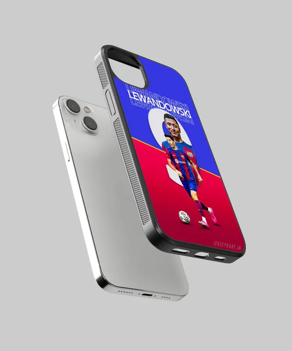 Robert_Lewandowski_#9_Glossy_Metal_Tpu_Case