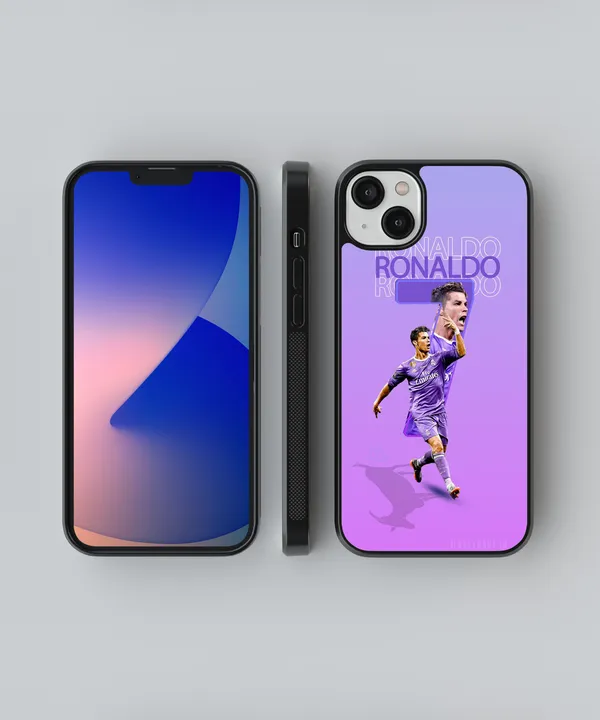 Ronaldo_#7_Glossy_Metal_Tpu_Case
