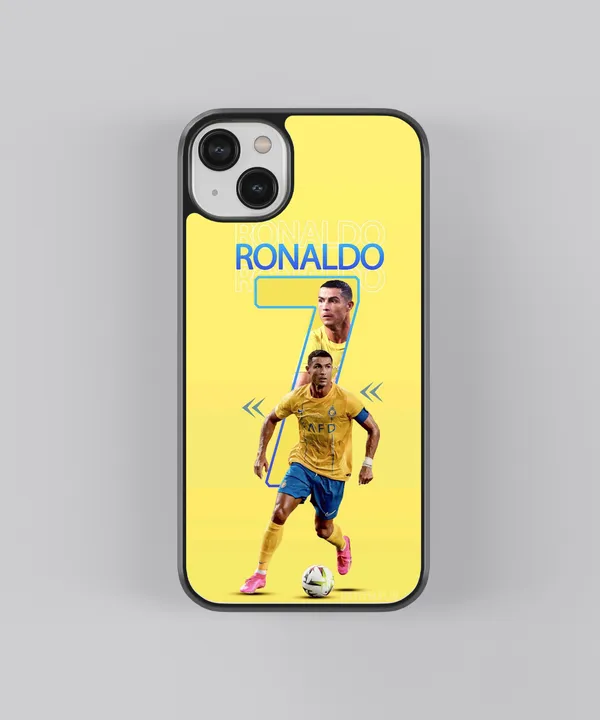 Yellow_Ronaldo_#7_Glossy_Metal_Tpu_Case