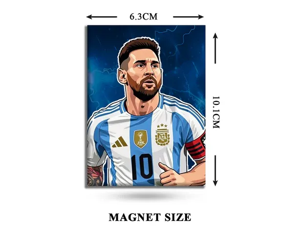 The_GOAT_Series_?_Leo_Fridge_Magnets_Pack_of_5