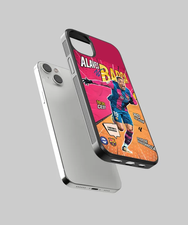 The_Nation_Of_Blaugrana,_La_Liga_Glossy_Metal_Tpu_Case