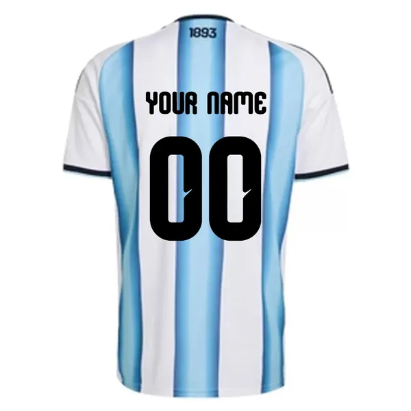JERSEYKART Customized ARG Home Soccer Solid Jersey World Cup 2026 Price ...