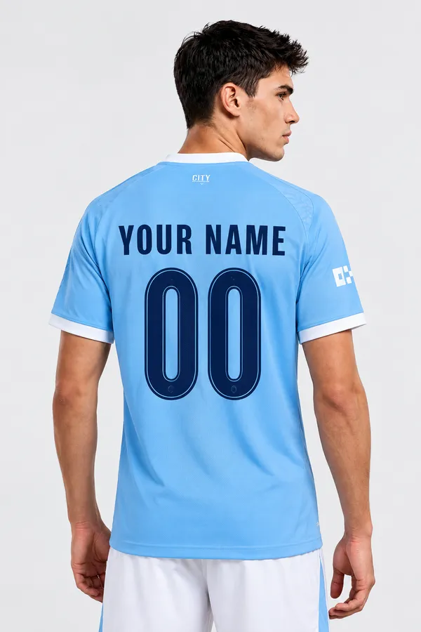 JERSEYKART Customized MNC Home Soccer Solid Jersey 2026/27 (Pre Order)
