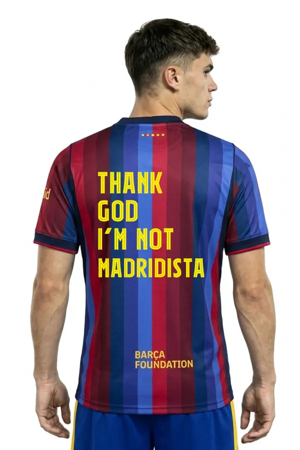 Barca_Home_“Thank_God_I’m_Not_Madridista”_Custom_Jersey_UCL_Badge
