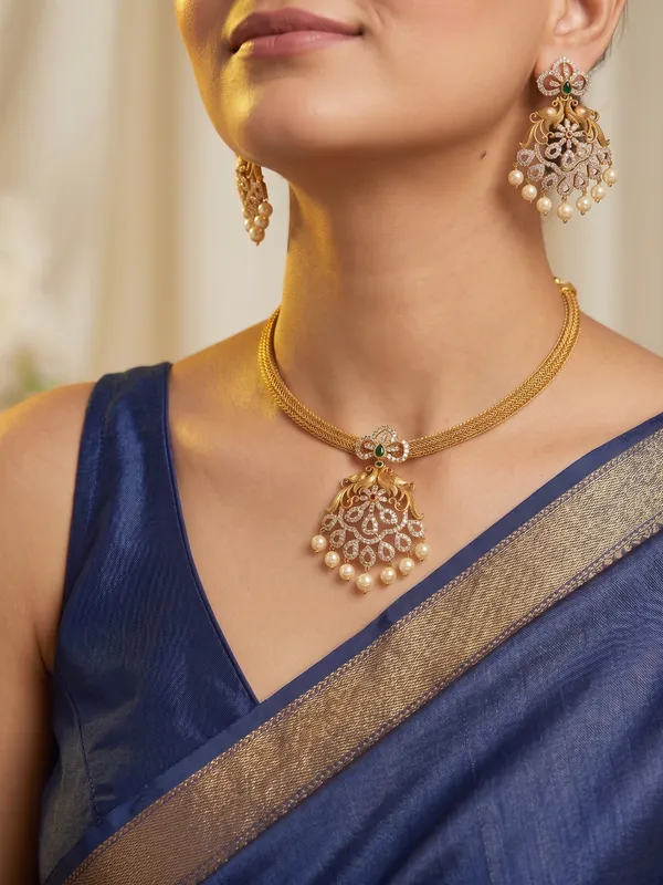 Kanjal_Antique_Pendant_Set