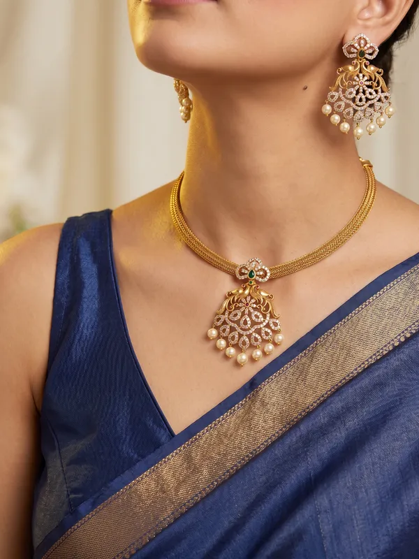 Kanjal_Antique_Pendant_Set